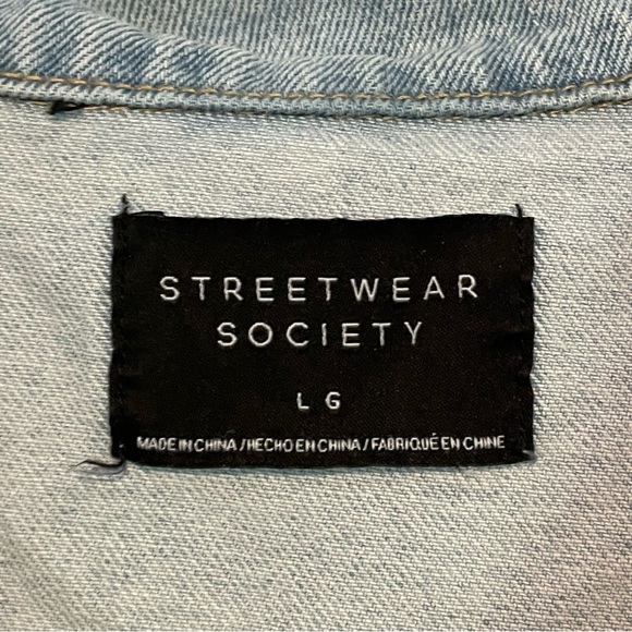 Women’s cropped Jean jacket - Picture 4 of 5